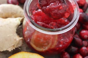 Ginger-Cranberry Orange Marmalade