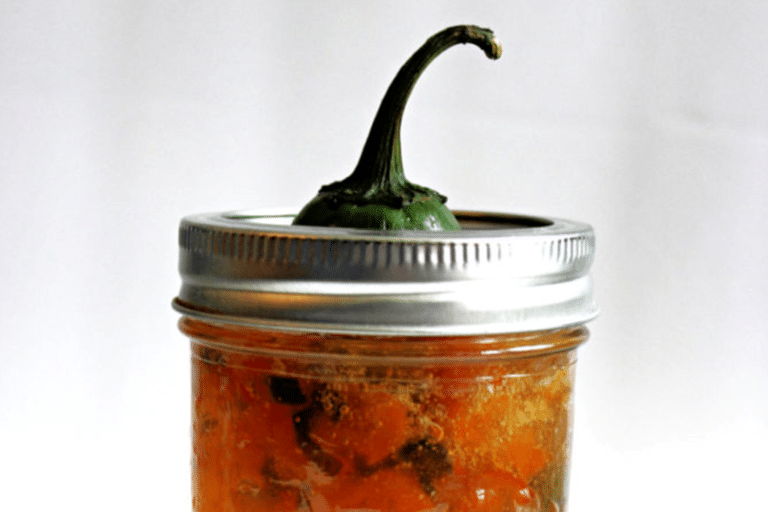 Pepper Jelly with Agave and Stevia