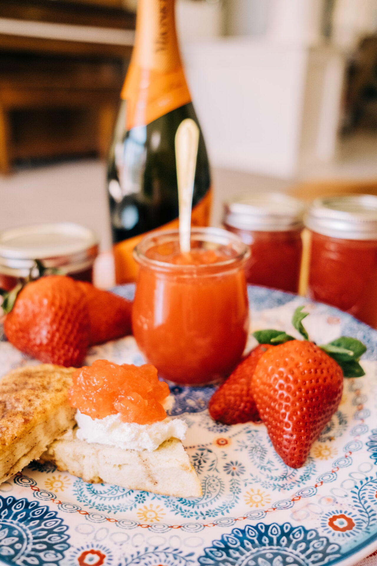 Strawberry Prosecco Jelly Pomona's Universal Pectin