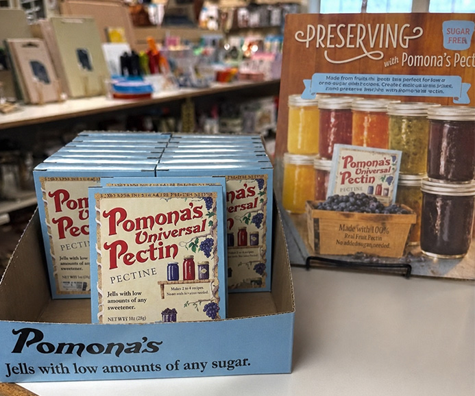 Pomona's Universal Pectin in a retail store